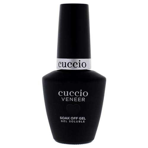 Cuccio - Veneer Gel Nail Polish - Soak Off Lacquer for Manicures & Pedicures, Full Coverage - Long Lasting, High Shine - Cruelty, Gluten, Formaldehyde & Toluene Free - 0.43 oz, Quilty As Charged! - PURPLE (I0098086)