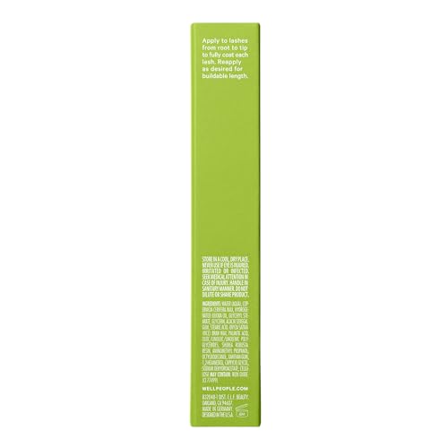 Well People Expressionist Lengthening Mascara, Mascara For Long, Nourished Lashes, Smudge- and Transfer-Resistant Formula, Vegan & Cruelty-free, Black