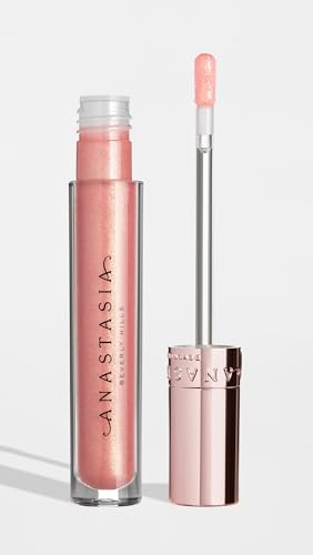 Lip Gloss Peachy - Luminous Tinted High Shine Volumizing Lip Shine with Vanilla Scent