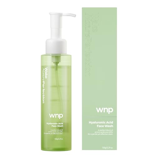 WNP Hydrating Skincare Set ? Amino Acid Face Wash + Hyaluronic Acid Ampoules + Oil Suspension Serum for Deep Repair, Glow & Sensitive Skin Care