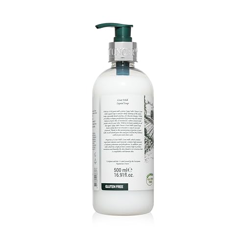 Eyup Sabri Tuncer Goat Milk Hand Soap 16.9 fl oz - Moisturizing Liquid Hand Wash
