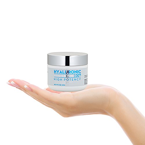 Hyaluronic Acid Face Cream with Jojoba & Apricot Oil for Hydration & Aging Skin