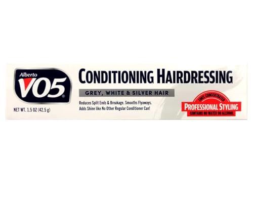 VO5 Conditioning Hairdressing for Gray and Silver Hair - 6 Pack 1.5oz Tubes