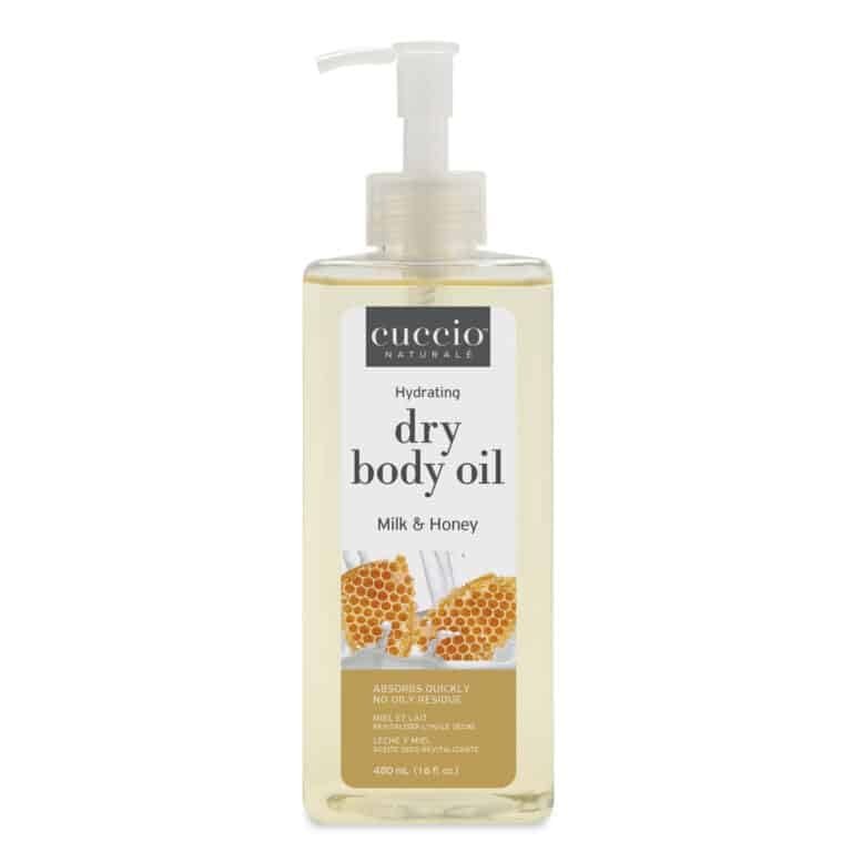 Cuccio Naturale Hydrating Dry Body Oil – Milk & Honey, 15.5 oz