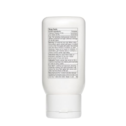 Tinted Moisturizer with SPF 30 - Light Non-Greasy Hydration & Sun Protection