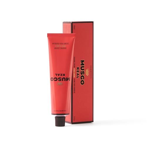 Musgo Real Puro Sangue Shaving Cream Enriched for Smooth, Comfortable Shave 100mL