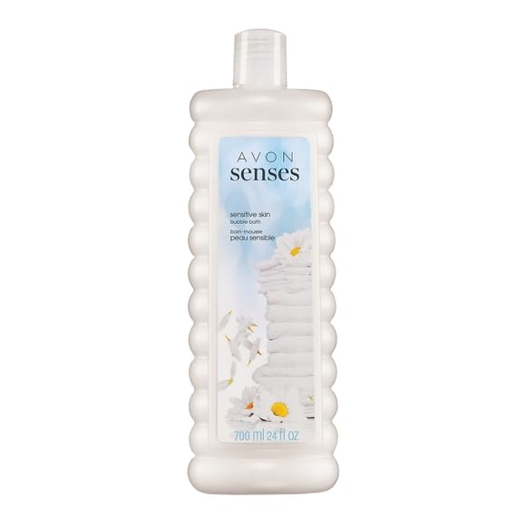Avon Senses Sensitive Skin Bubble Bath 24 fl oz
