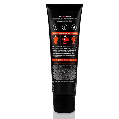 dznuts Men's Pro Chamois Cream 1 Pack - Chafing Relief for Athletes
