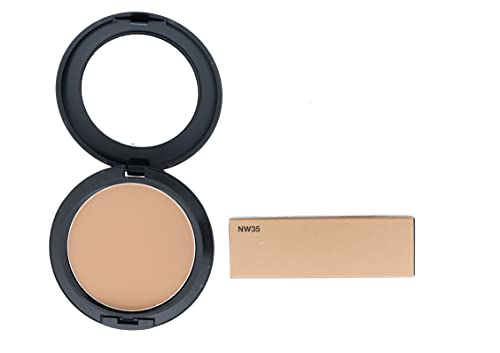 MAC Studio Fix Powder Plus Foundation NW35 15g - Medium Beige, Flawless Matte Finish