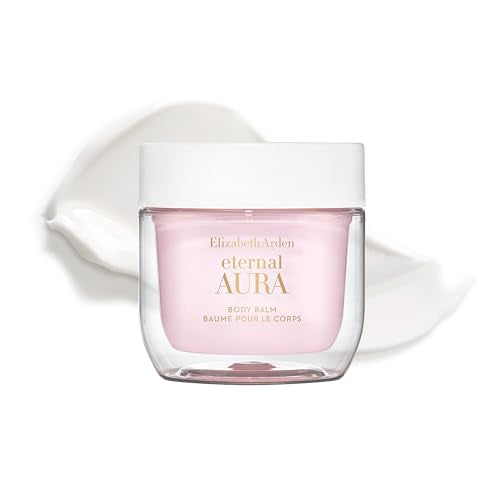 Elizabeth Arden Eternal Aura Body Balm, Moisturizer for Dry Skin with Shea Butter, Cocoa Butter, and Sweet Almond Oil, Skin Firming Hydrating Body Cream 125 ml, 4.2 fl oz