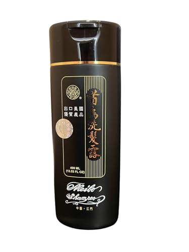 Meibo Anti-Grey Hair Shampoo for Greasy & Yellow Hair, 13.53 oz / 400 ml