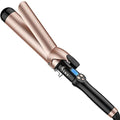 IKV 1 3/4 Inch Large Curling Iron with Long Barrel for Long Hair, Fast Heating
