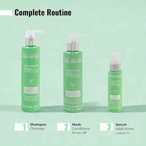 Professional Hair Shampoo with Plant Stem Cells - Rejuvenates & Strengthens - 1000ml