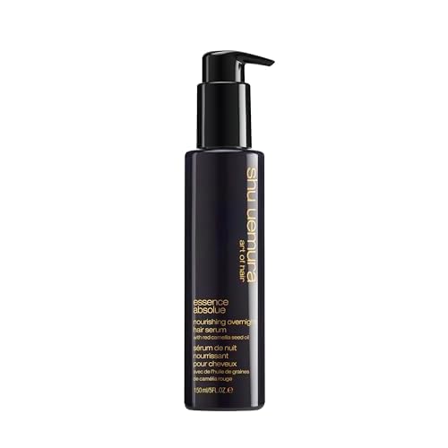 shu uemura art of hair Essence Absolue Nourishing Overnight Hair Serum - Hydrates and Detangles, Reduces Frizz and Enhances Shine, Lightweight Formula
