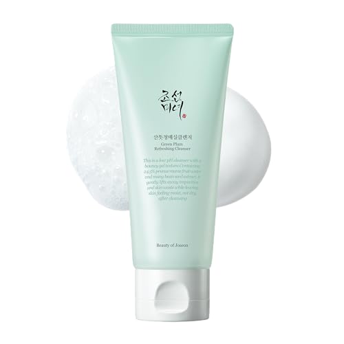 Beauty of Joseon Dynasty Cream Hydrating Face Moisturizer for Dry with Green Plum Refreshing Cleanser Gel Type Deep Pore Cleansing