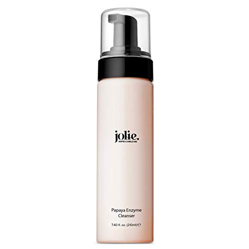 Jolie Papaya Enzyme Facial Cleanser - Deep Purifying & Hydrating Face Wash with Cucumber & Sage - 6.97 fl oz
