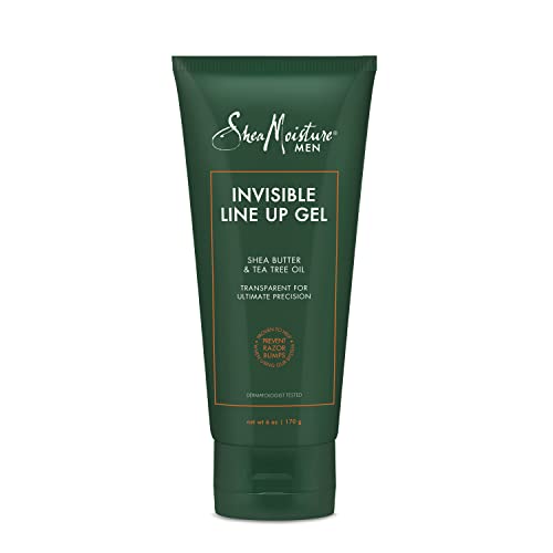 SheaMoisture Men Invisible Line Up Shave Gel for Smooth Skin 6 oz