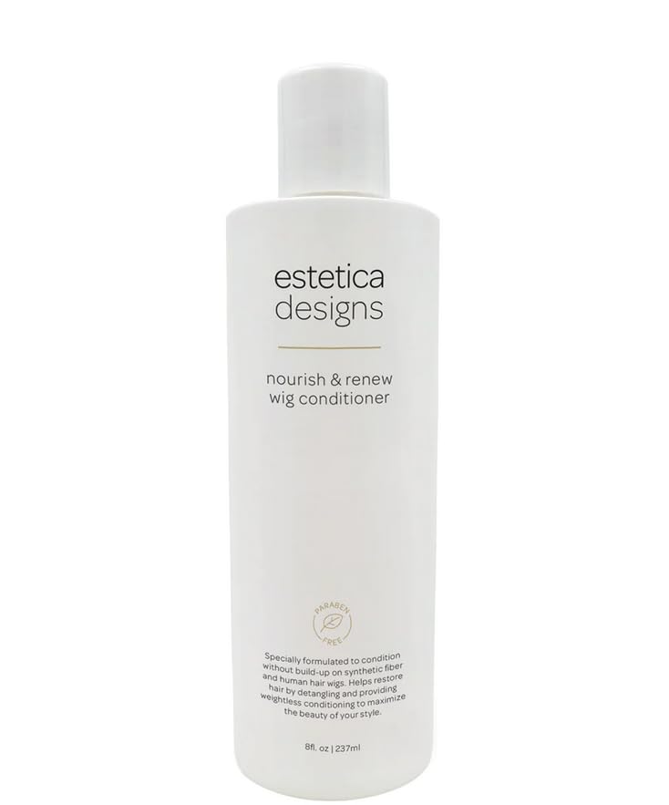 Estetica Designs 4pc Wig Care Kit with Cap & Q&A Guide - All Hair Types