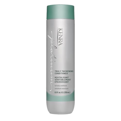 Kenra Platinum Truly Thickening Conditioner 8.5 Fl Oz – Volumizing, Sulfate-Free, Color-Safe for Fine & Thin Hair