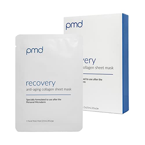 Anti-Aging Collagen Sheet Mask with Hyaluronic Acid - 5 Pack