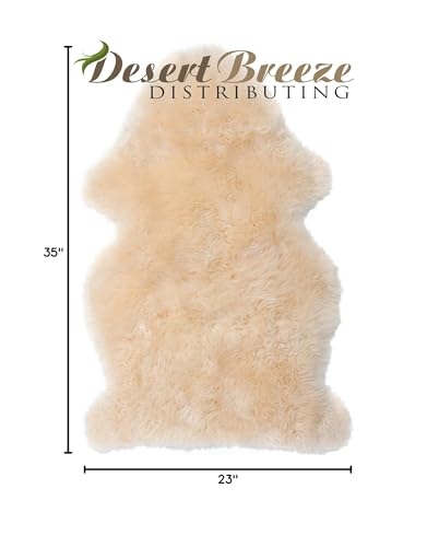 New Zealand Lambskin Baby Rug 2x3 ft Natural Sheepskin Nursery Decor – Ethical & Washable
