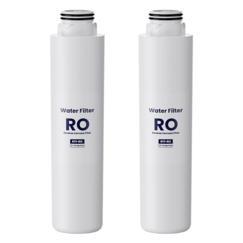 Elovener RT1-RO Water Filter Replacement Pack for Stokk T1 Countertop System, 2 Pack