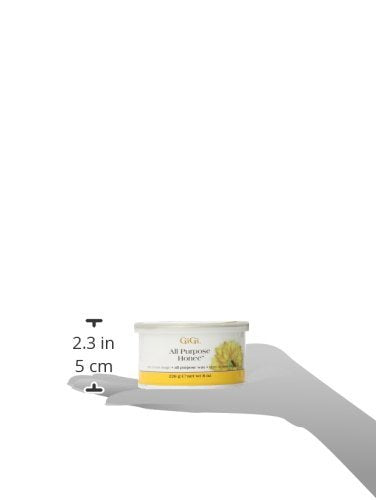 Gigi All Purpose Honee Wax 8 oz Pack of 2 - Hair Removal Wax for Smooth Skin