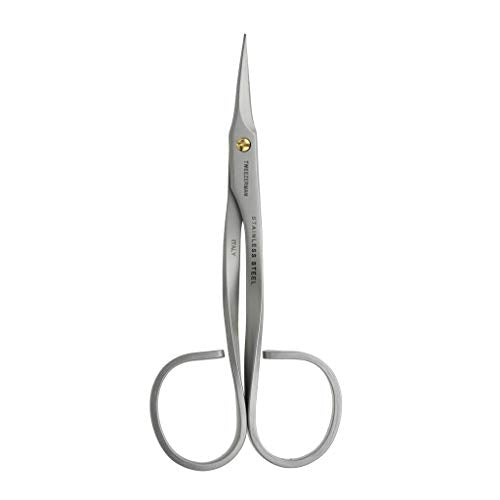 Stainless Steel Cuticle Scissors - Precise Curved Blades for Nail Grooming