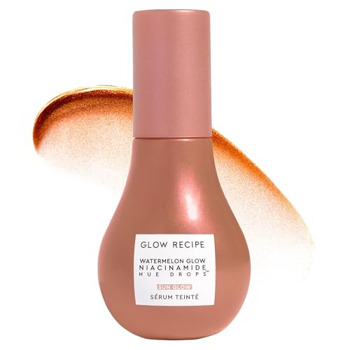 Glow Recipe Hue Drops Bronzing Serum 1.35 Fl Oz Sun Glow - Tinted Face Primer & Highlighter