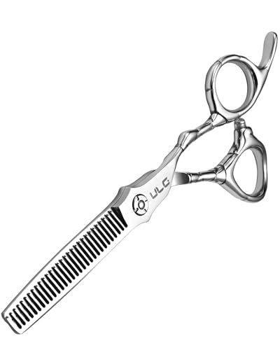 Professional Hair Thinning Scissors 6.5" - Japanese Stainless Steel Salon Shears for Styling & Home Use