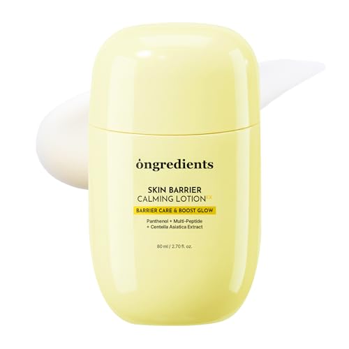 ONGREDIENTS Skin Barrier Calming Lotion with GHK-Cu Peptide for Gua Sha & Face Massage 80ml