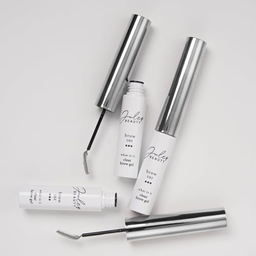 Clear Brow Gel, Flexible Hold & Natural Finish - Vegan-Friendly, 0.3oz