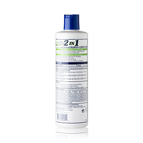 Mane N Tail Daily Control 2 in 1 Anti-Dandruff Shampoo and Conditioner, 12 Ounce