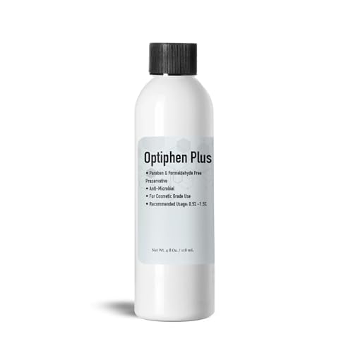 Optiphen Plus Preservative for Cosmetics,Optiphen Natural Presevative For Lotions Making DIY Productes, Serums (4 Ounce / 118 mL)