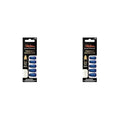 Sally Hansen Salon Effects¢ç Perfect Manicure, Hyp-Nautical, Press On Nails, Coffin Shaped, Non-Damaging Adhesive Tabs, File, and Alcohol Pad Included (Pack of 2)