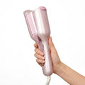 SHEGLAM Pink 1-Inch Beach Wave Hair Waver - Hair Styling Tool for Waves