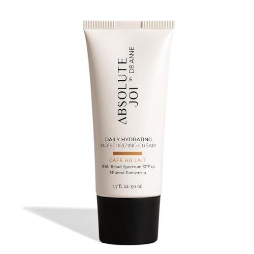Daily Hydrating Moisturizing Cream SPF 40 Tinted Mineral Sunscreen, Broad-Spectrum & Blue Light Blocking, Fragrance-Free for Sensitive Skin, Available in Two Sheer Tints, 1.7 oz