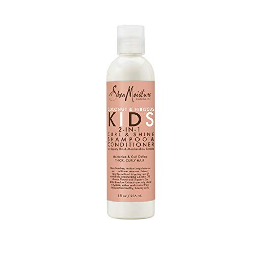 Kids Curl Care Set - Hydrating Shampoo Conditioner Detangler & Styling Cream