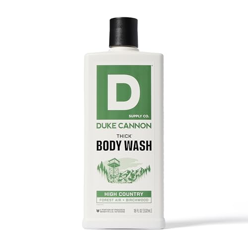 High Country Grooming Set - 10oz Triple-Milled Soap & 18oz Thick Body Wash - Birchwood & Tonka Scent