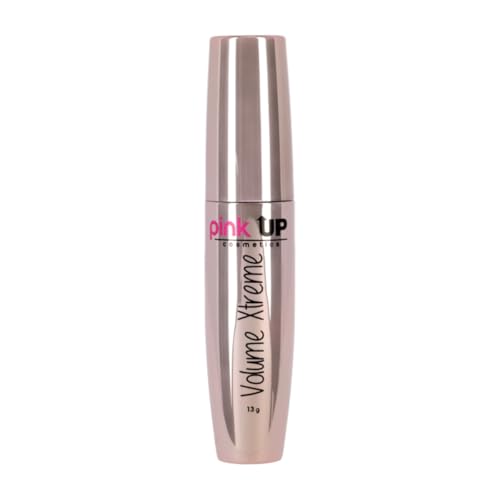 Pink Up Volume Xtreme Mascara - Black, Waterproof, Volume & Length, False Lashes Effect - PKM01