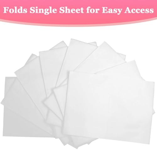 Disposable Waterproof Massage Table Sheets 31.5 x 71 Inches - White, 100 Pcs