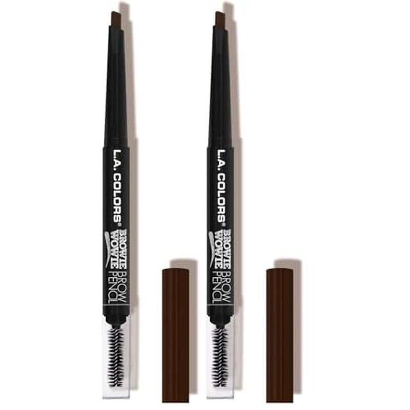 L.A. COLORS Browie Wowie, Chocolate, 1 Count CBP406 (Pack of 2)