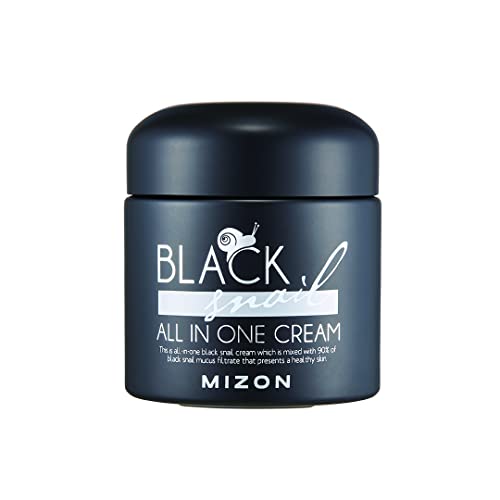 MIZON Snail Repair Intensive Ampoule & Black Snail All in One Cream. Moisturizing, anti-aging, blemish care, skin regeneration