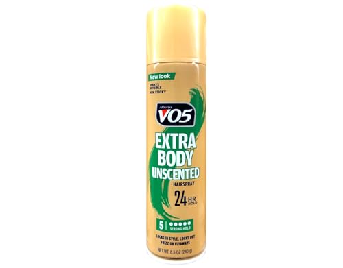 Unscented Hair Spray Strong Hold & Invisible Finish - 8.5 fl oz, Pack of 3