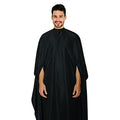 Cricket Hand Talker Salon Capes, All Purpose and Haircutting Capes, With Hand Openings for Client Mobility, Black
