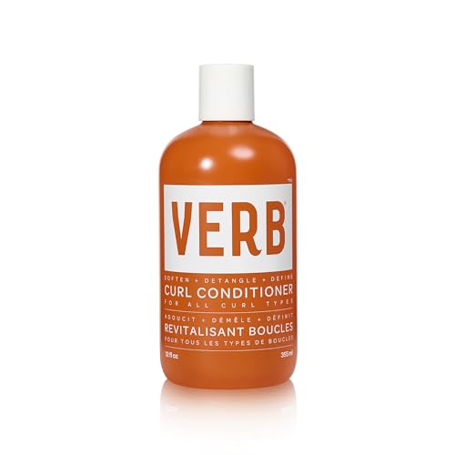 VERB Curl Conditioner - Soften, Define + Hydrate - Frizz Control + Curl Retention - Vegan, No Parabens or Harmful Sulfates