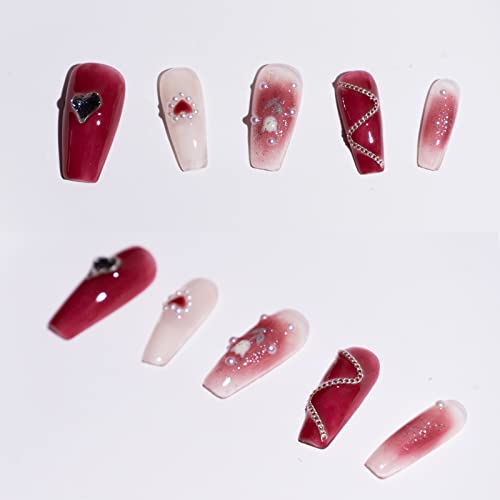 Stupell Industries Makeup Nail Polish Brush Pink Red Gold Fashion Design Wall Plaque, Multi-Color