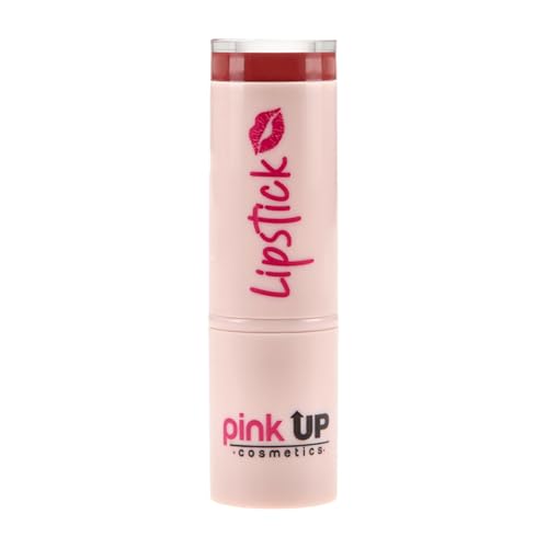 Pink Up | Lipstick | Long-lasting bold color with matte finish | Soft, creamy texture that won¡¯t dry lips | Lipstick | Lip makeup | Full coverage comfort | Toast | Model PKLP08