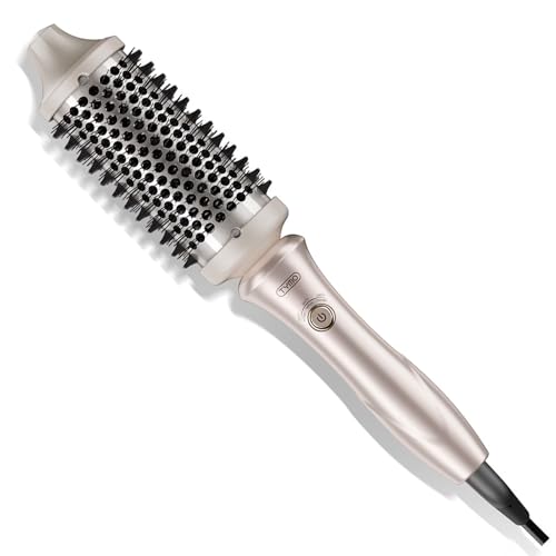 TYMO Thermal Brush Curling Brush, STYLUX 1.7" Heated Round for