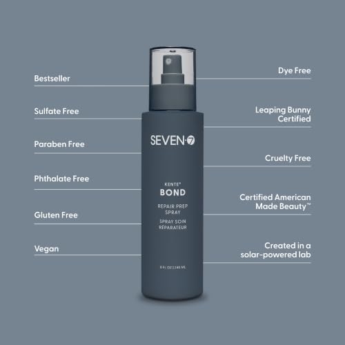 Detangling Hair Spray with Almond & Green Tea - Repair & Shine Leave-In for Damaged Hair 8 Fl Oz - USA Made